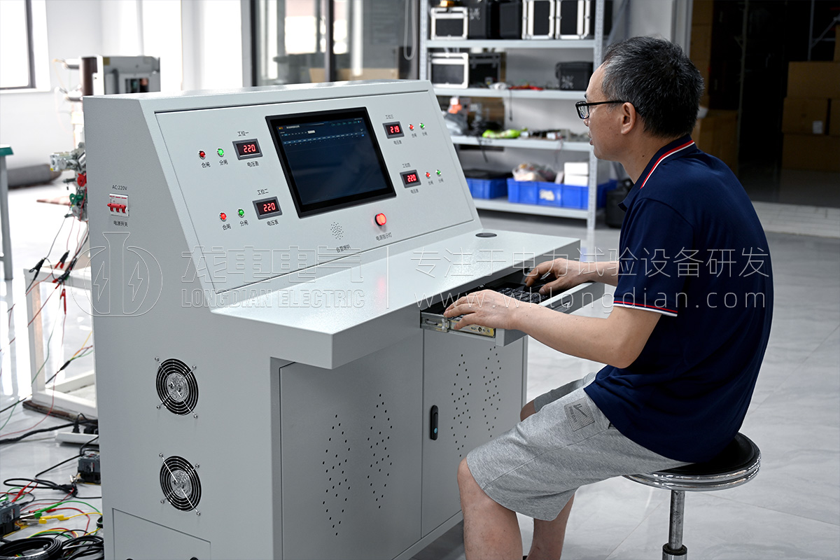 武漢龍電電氣高壓開關(guān)磨合試驗系統(tǒng)